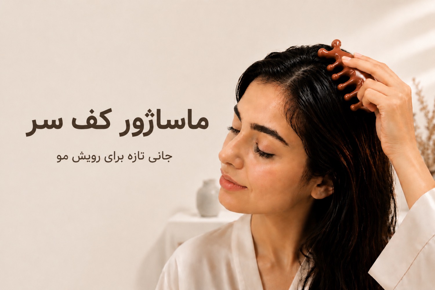 ماساژور کف سر